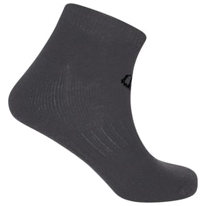 Dare 2B Unisex Essentials enkelsokken voor volwassenen (set van 2 stuks) (Ebbenhoutgrijs)