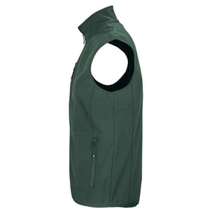 SOLS Heren Falcon Softshell gerecyclede bodywarmer (Bosgroen)