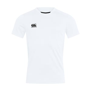 Canterbury Unisex T-shirt Club Dry voor volwassenen (Wit)