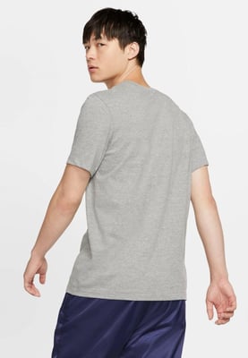 NIKE Heren M J Jumpman SS Crew T Shirt in Grijs