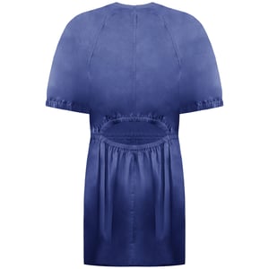 Sweaty Betty Loren Poplin Womens Blue Mini Dress