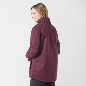 Peter Storm Women's Downpour Waterproof Jacket with Rollaway Hood, Hiking Raincoat