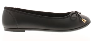 Miss Riot Breda Older Girls School Shoes black