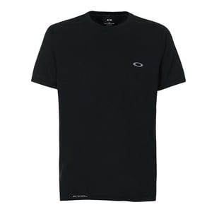 Oakley Graphic Logo Short Sleeve Crew Neck Black Mens Plain T-Shirt 434006 02E