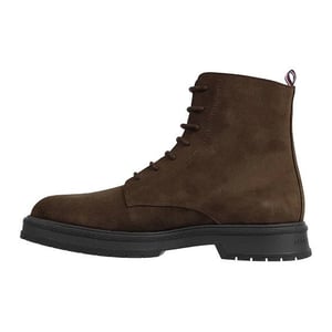 Tommy Hilfiger Veterschoenen Veterboot Suede Bruin