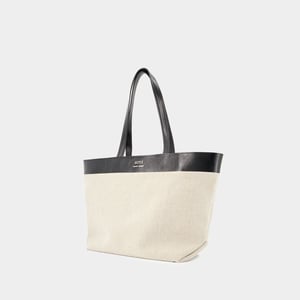 East West Shopper Bag - AMI Paris - Linne - Beige