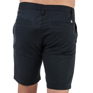 Men's Weekend Offender Dillenger Cotton Twill Chino Shorts in Navy