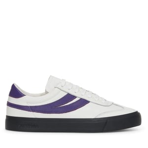 Superga Unisex 4834 Club S Swallow Contrast Detail Vegan Leather Trainers voor volwassenen ()