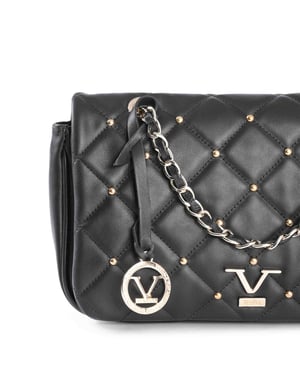V Italia Womens Handbag M392 Sauvage Nero