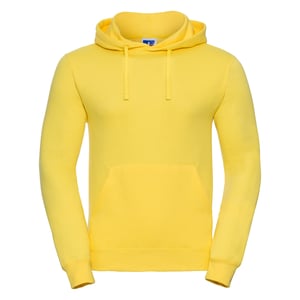 Russell Kleuren Heren Hooded Sweatshirt / Hoodie (Geel)