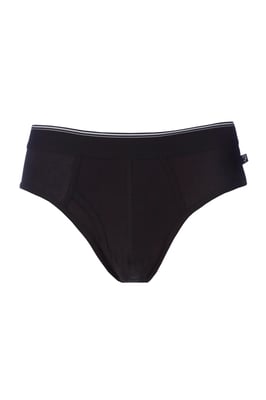 Farah Classic - Comfy Mens Keyhole Briefs - Black