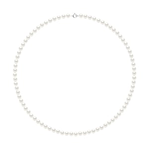 Ketting Water Pearl Rank Sweet White 5-6mm Sluiting 925