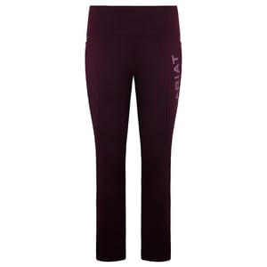 Ariat Seat Grip Dames Riding Tight Bourgondië