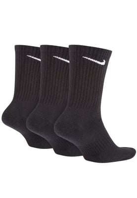 Nike Everyday Cushion Crew Training Socks 3 Pairs in Black