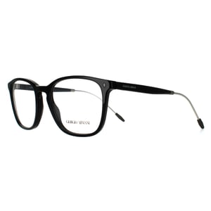 Giorgio Armani Rectangular Mens Black Glasses Frames