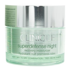 Clinique Superdefense Night Recovery Moisturiser ( Very Dry to Dry Combination) 50ml
