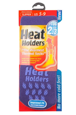 Ladies Thermal Heat Holders Slipper Socks