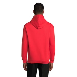 SOLS Unisex Condor Hoodie för vuxna (Ljusröd)