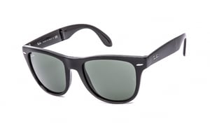 Ray-Ban Sunglasses Folding Wayfarer 4105 Black 601 54mm