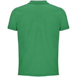 SOLS Mens Planet Piqué Organic Polo Shirt (Spring Green)
