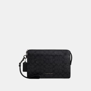 Zip Pouch in Signature