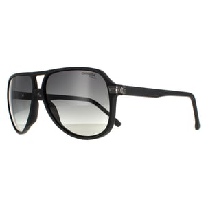 Carrera Aviator Unisex Matte Black Grey Gradient Polarized 1045/S