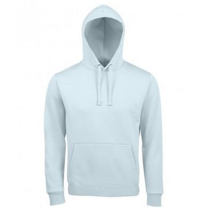 SOLS Unisex Volwassenen Spencer Hooded Sweatshirt (Romig Blauw)