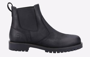 Cotswold Bodicote Leren Zwarte Herenlaarzen