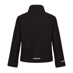 Regatta Kinder/Kids Ablaze 2 Layer Soft Shell Jas (Zwart)