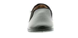 New Mens/Gents Black Croft Originals Memory Foam Insoles Slippers