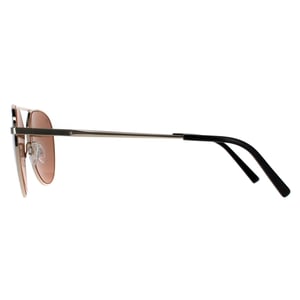 Serengeti Aviator Unisex Glänsande Ljusguld Saturn Polariserad Odell