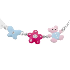 Orphelia Kinderen 925 Sterling Zilveren Armband - Zilver ZA-7148