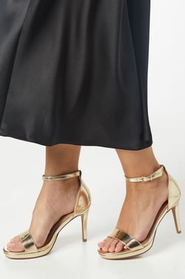 Wide Fit Talia Platform Heeled Sandals