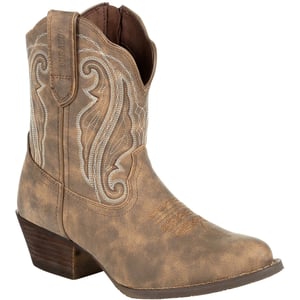 Durango Crush Leer Vrouwen Laarzen Driftwood