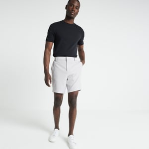 River Island Mens Plisse Shorts Grey Regular Fit