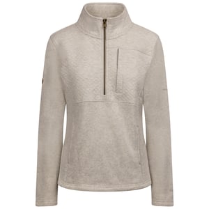 Trespass dam/dam Hoxie Marl Fleece Top (krämfärgad)