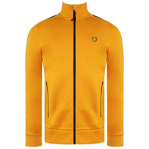 Lyle & Scott Tape Mens Yellow Track Jacket