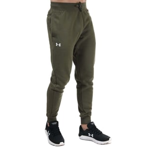 Under Armour UA Rival katoenen joggingbroek voor heren, kaki