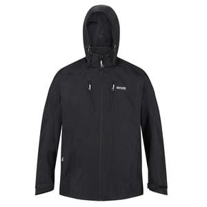 Regatta Mens Calderdale IV Waterproof Softshell Hooded Walking Jacket (Black)