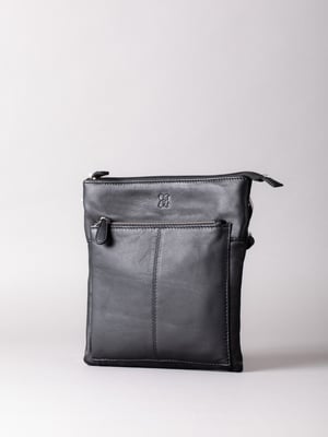 Enderby Leather Cross Body Bag in Black