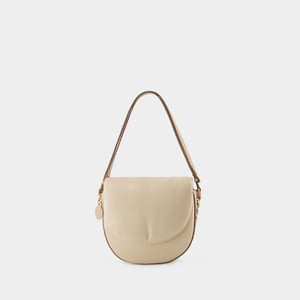 M Flap Puffy Alter Mat-väska - Stella McCartney - Veganläder - Beige