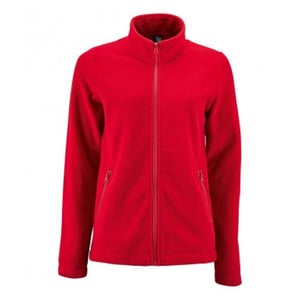 SOLS Dames/dames Normandische Fleece Jacket (Rood)