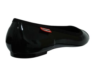 Hunter Original Womens Zwart Ballet Schoenen