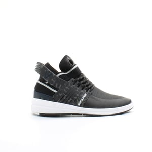 Supra Skytop V Black Synthetic Mens Hi Top Lace Up Trainers 08032 002
