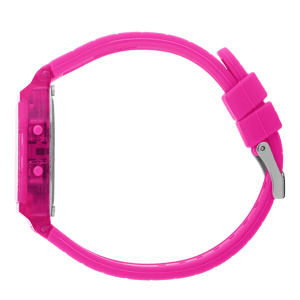 Ice Watch Ice Digit Retro - Neon Pink - Clear Girls's Pink Watch 022887