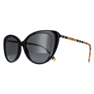 Burberry Cat Eye Womens Black Dark Grey BE4407