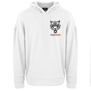 Plein Sport Natural Born Winnaar witte hoodie