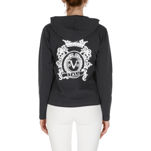 19V69 Italia Womens Hoodie Dark Grey ELEANA HOODIE DARK GREY