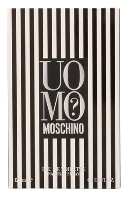 Moschino Uomo Eau de Toilette 125ml Spray For Him