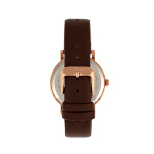 Sophie and Freda Budapest Leather-Band Watch
